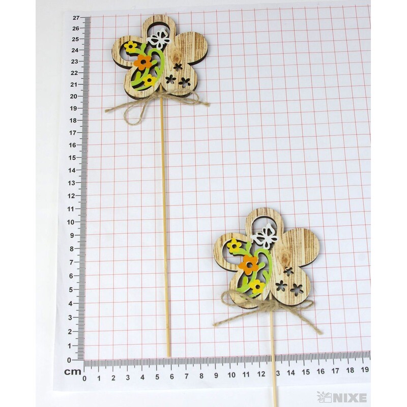 ZÁPICH KVĚT 6x27cm 6ks*PŘÍRODNÍ