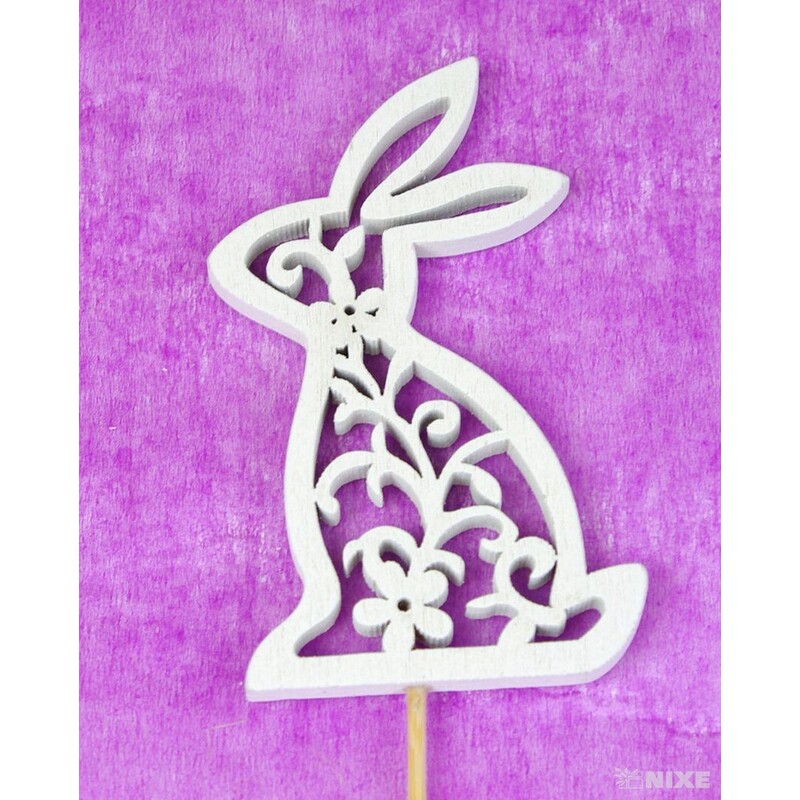 ZÁPICH VELIKONOCE 8x31cm 8ks*BÍLÁ