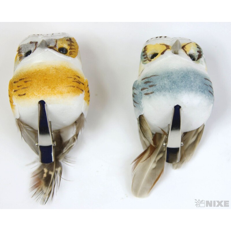 PTÁČEK KLIPS 6cm 6ks*MIX BAREV