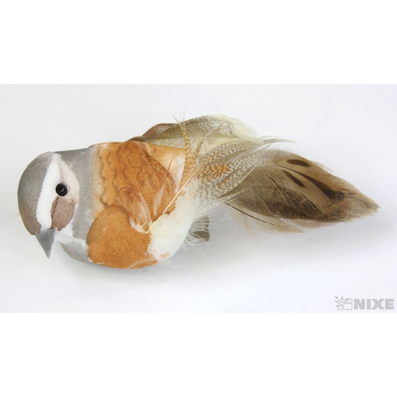 PTÁČEK  KLIPS 10cm 6ks*MIX BAREV V+