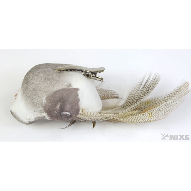 PTÁČEK  KLIPS 10cm 6ks*MIX BAREV V+