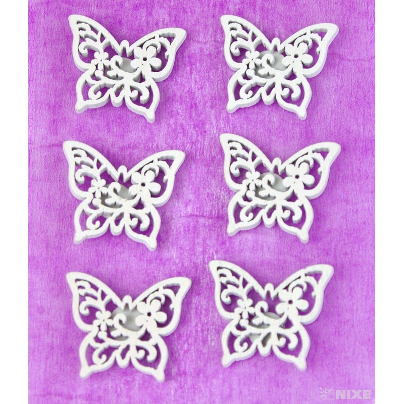 MIX NALEPOVACÍ 3cm 6ks*BÍLÁ