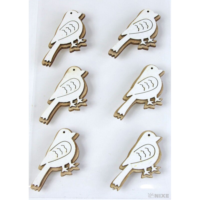 MIX NALEPOVACÍ 4cm 6ks*PŘÍRODNÍ