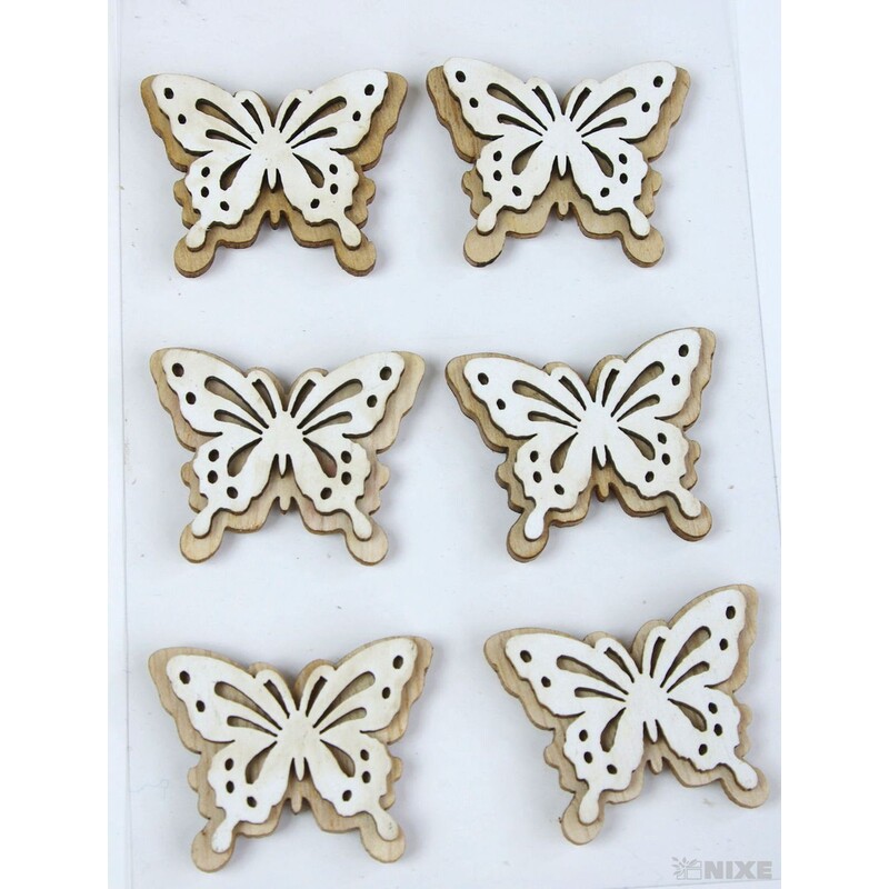 MIX NALEPOVACÍ 4cm 6ks*PŘÍRODNÍ