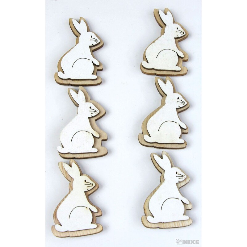 MIX NALEPOVACÍ 3cm 6ks*PŘÍRODNÍ