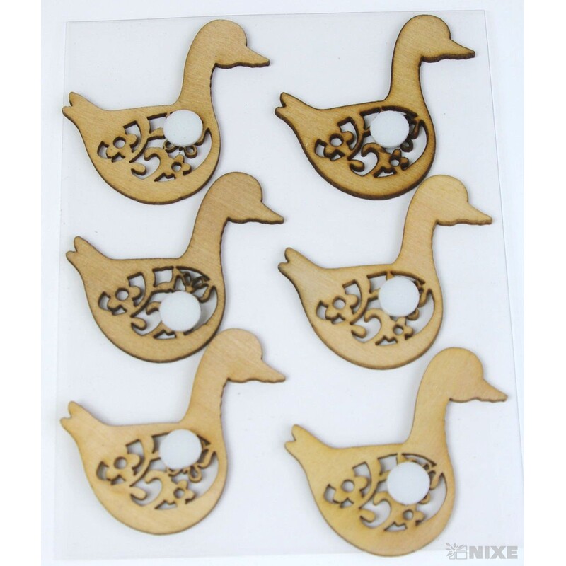 MIX NALEPOVACÍ 4cm 6ks*PŘÍRODNÍ