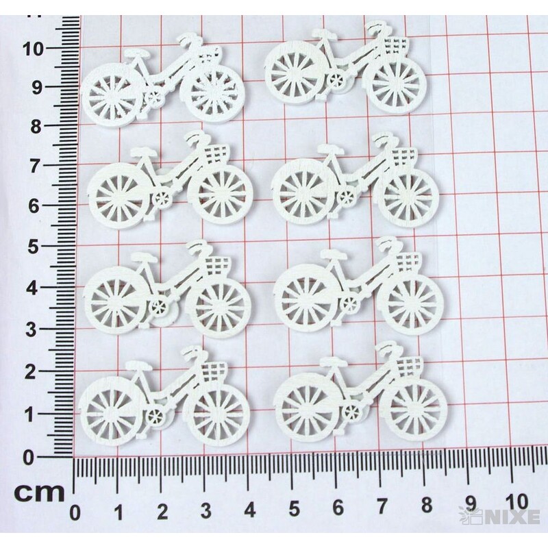 KOLO NALEPOVACÍ 4cm 8ks*BÍLÁ