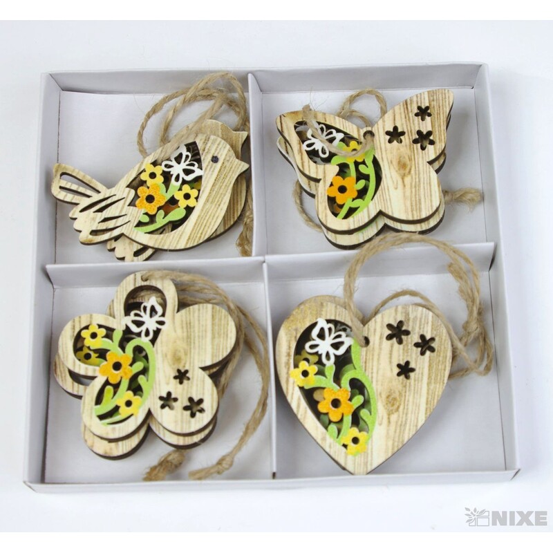 ZÁVĚS MIX 5cm 8ks*PŘÍRODNÍ