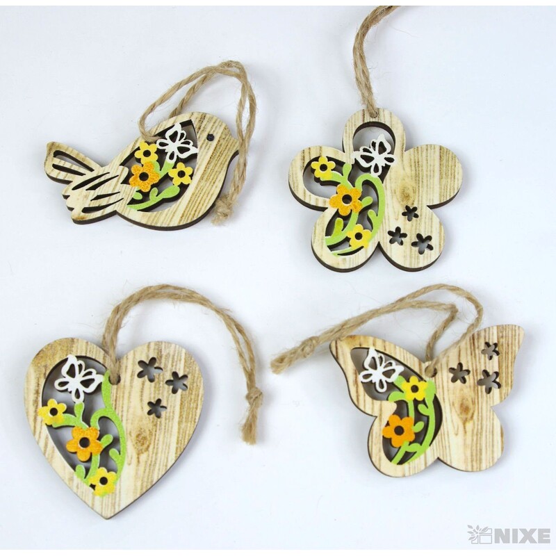 ZÁVĚS MIX 5cm 8ks*PŘÍRODNÍ