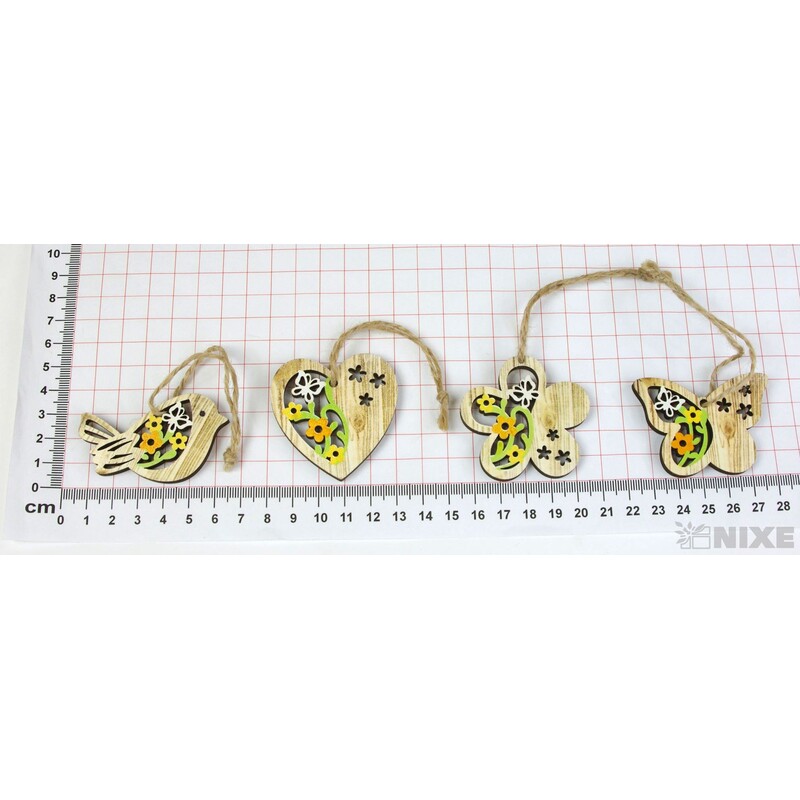 ZÁVĚS MIX 5cm 8ks*PŘÍRODNÍ