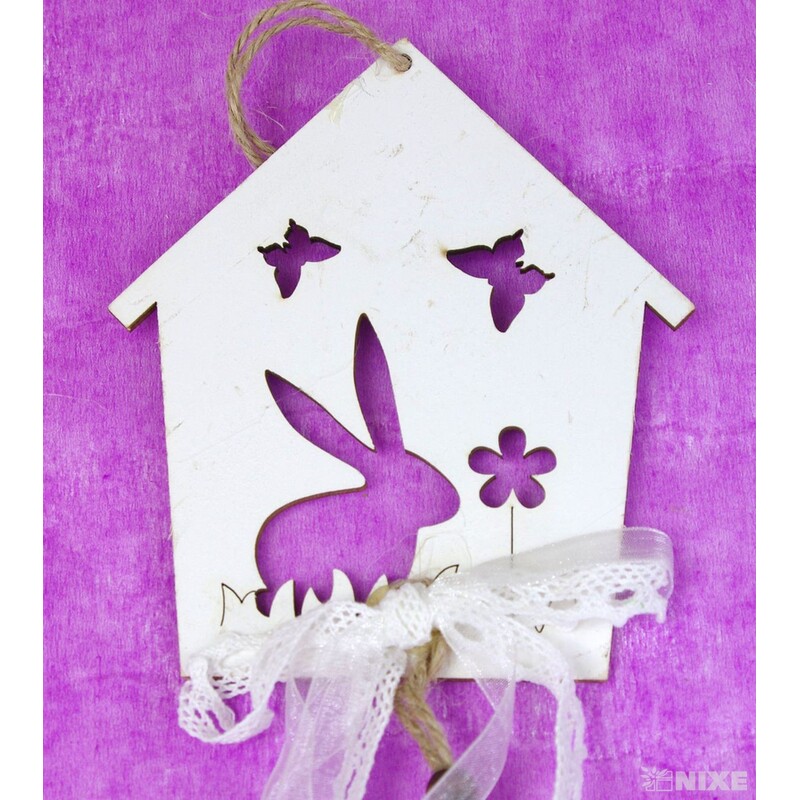 ZÁVĚS MIX 12cm*BÍLÁ