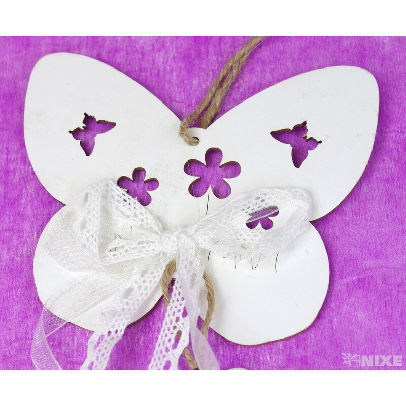 ZÁVĚS MIX 12cm*BÍLÁ