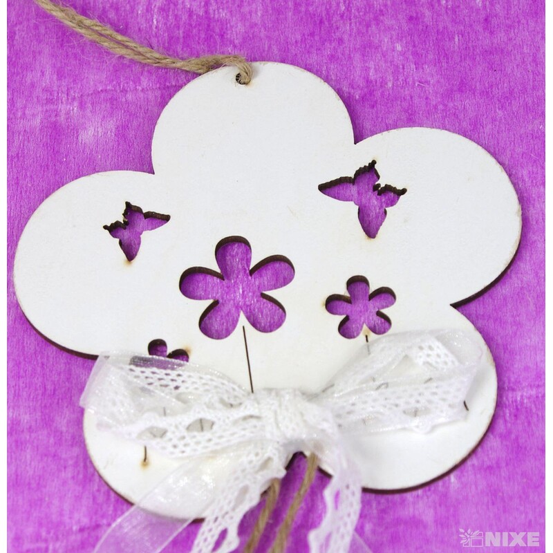 ZÁVĚS MIX 12cm*BÍLÁ