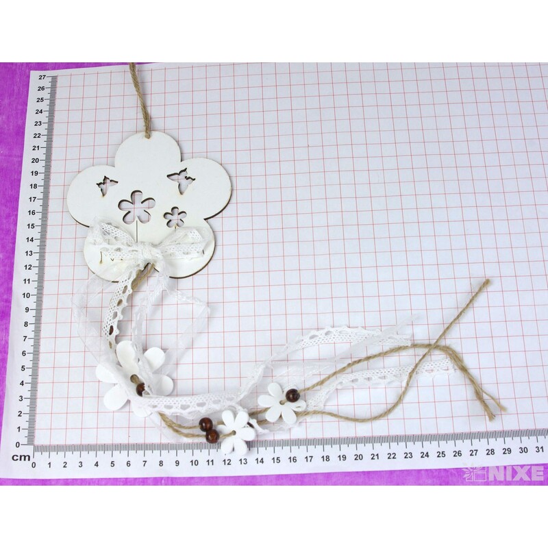 ZÁVĚS MIX 12cm*BÍLÁ