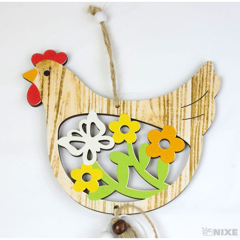 ZÁVĚS KOHOUT 15x50cm*PŘÍRODNÍ