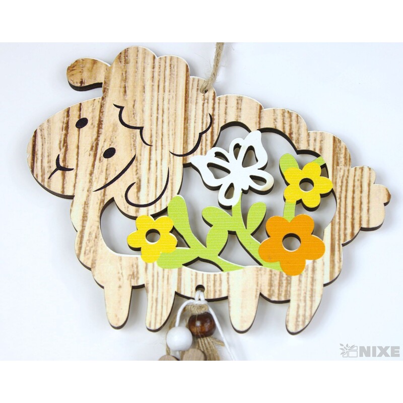 ZÁVĚS OVEČKA 15x60cm*PŘÍRODNÍ