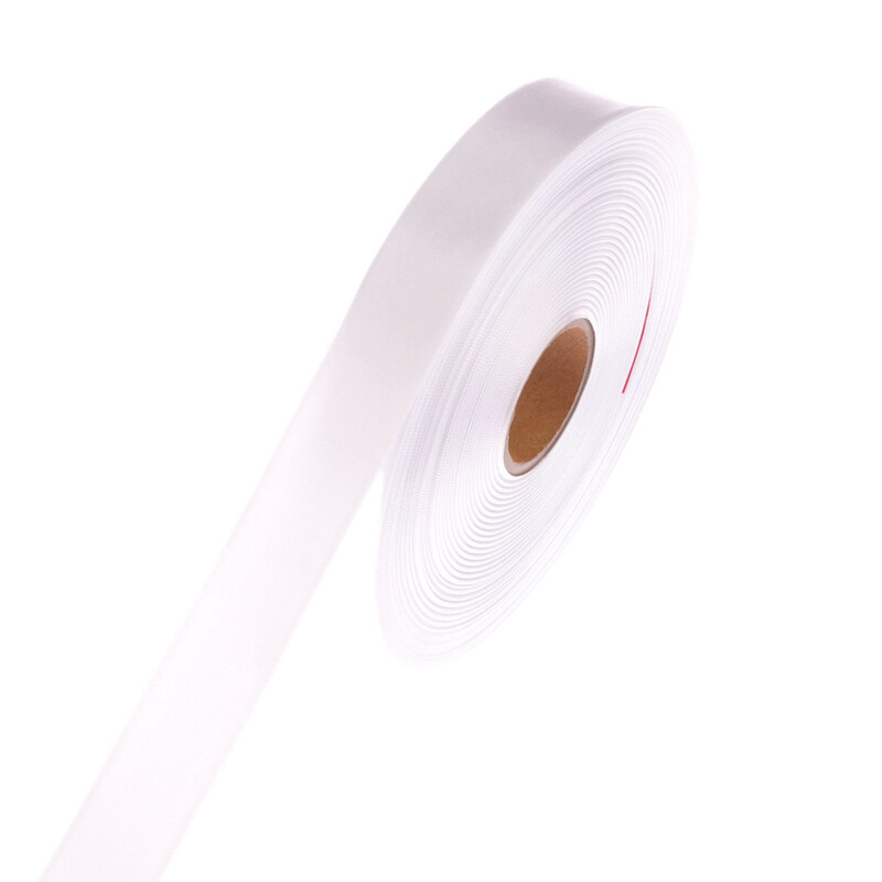 SATÉNOVÁ STUHA TTR JS 25mmx100m*BÍLÁ WHITE