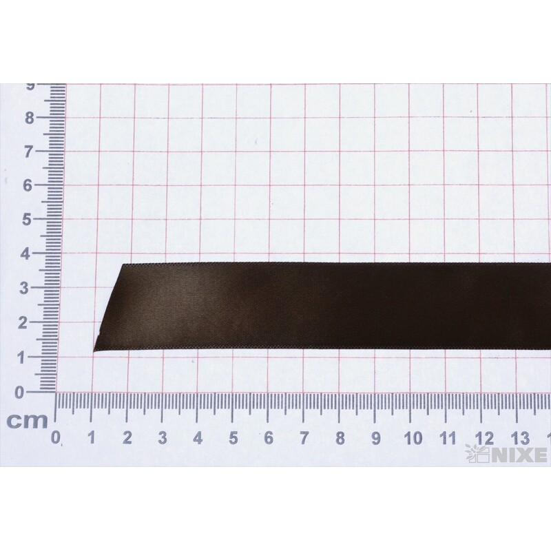 SATÉNOVÁ STUHA TTR JS 25mmx100m*HNĚDÁ CHOCOLATE