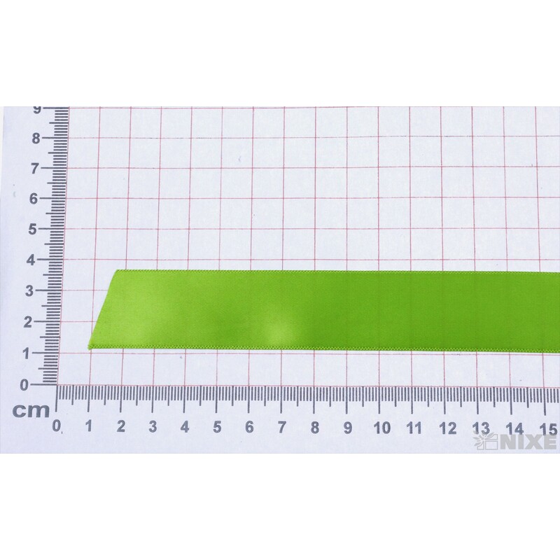 SATÉNOVÁ STUHA TTR JS 25mmx100m*ZELENÁ KIWI