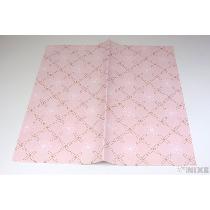 ARCH PAPÍR 60x60cm 20ks*RŮŽOVÁ
