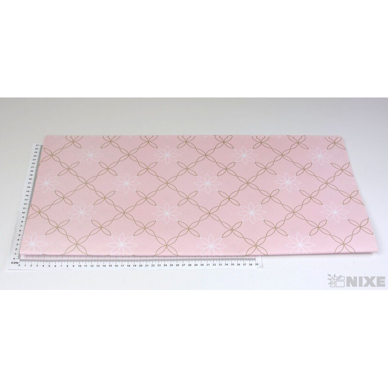 ARCH PAPÍR 60x60cm 20ks*RŮŽOVÁ