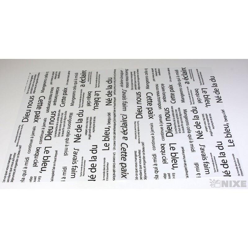 ARCH PAPÍR HEDVÁBNÝ 70x50cm 50ks*ČERNÁ