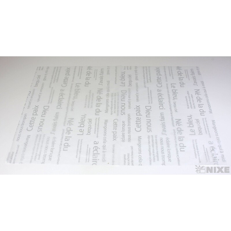 ARCH PAPÍR HEDVÁBNÝ 70x50cm 50ks*STŘÍBRNÁ