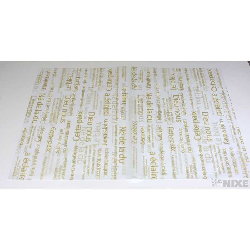 ARCH PAPÍR HEDVÁBNÝ 70x50cm 50ks*ZLATÁ