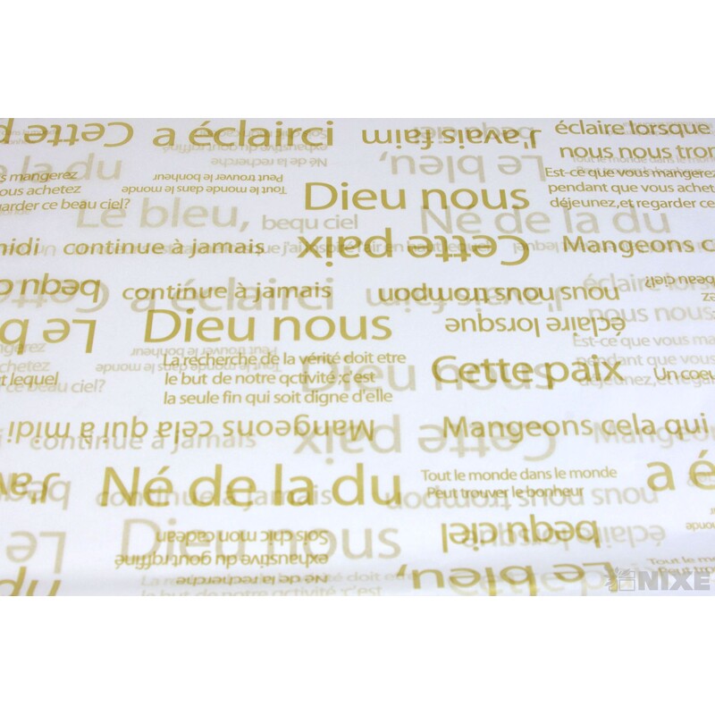 ARCH PAPÍR HEDVÁBNÝ 70x50cm 50ks*ZLATÁ