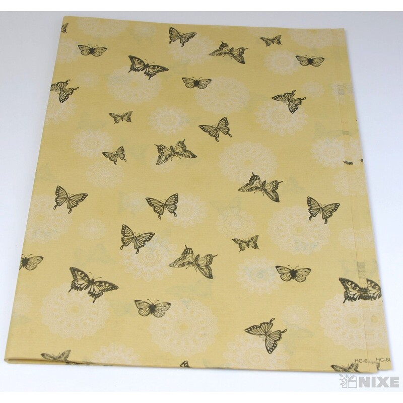 ARCH PAPÍR 70x50cm 20ks*ČERNÁ