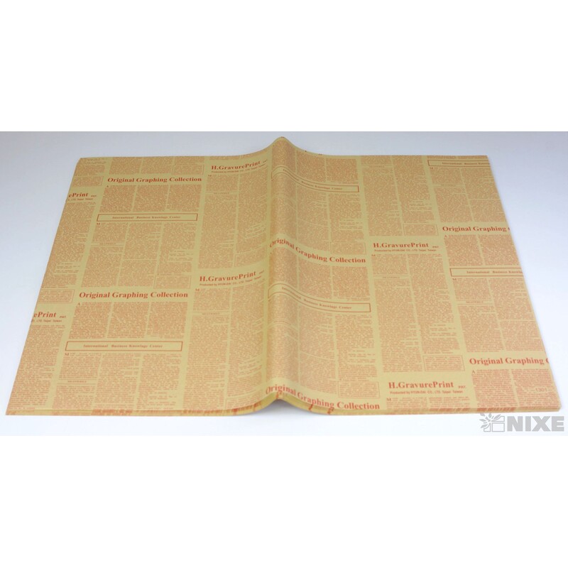 ARCH PAPÍR 70x50cm 50ks*ČERVENÁ