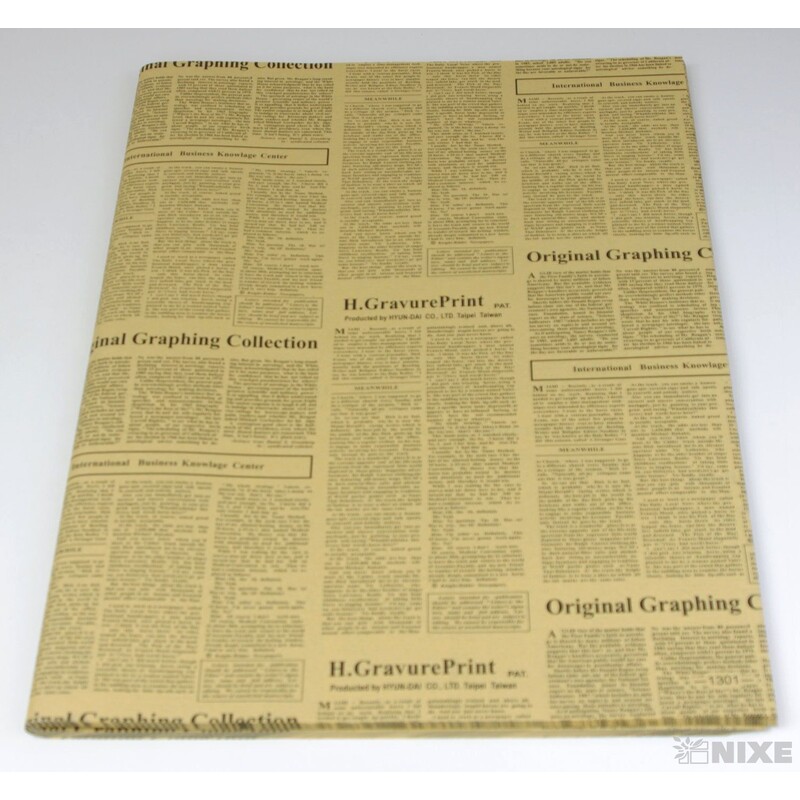 ARCH PAPÍR 70x50cm 50ks*ČERNÁ