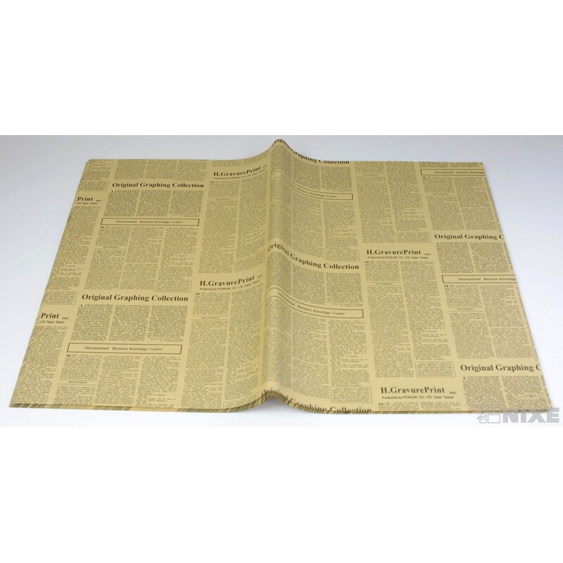 ARCH PAPÍR 70x50cm 50ks*ČERNÁ