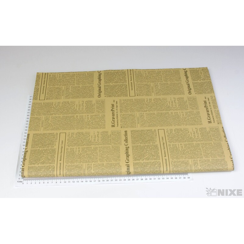 ARCH PAPÍR 70x50cm 50ks*ČERNÁ