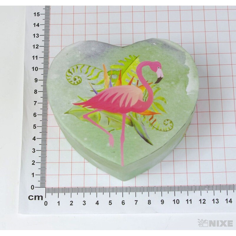 KRABICE SRDCE MIX 12ks 10x5cm*