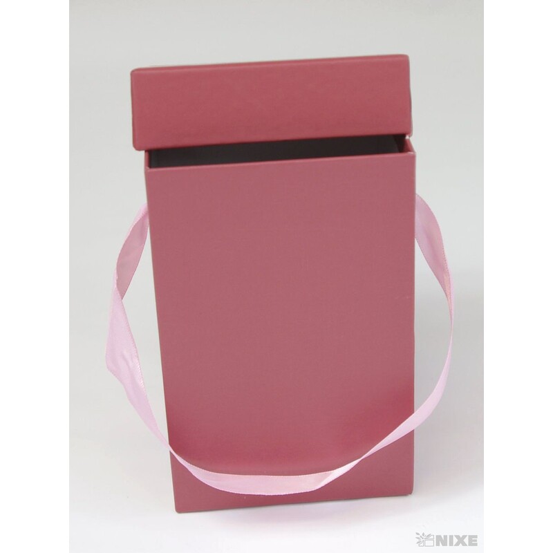 KRABICE 16x10x10cm*RŮŽOVÁ TM.