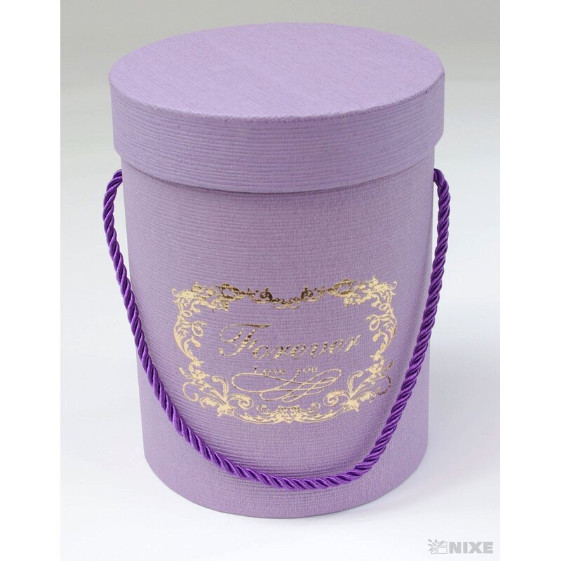 KVĚTINOVÝ BOX pr. 13x18cm*FIALOVÁ