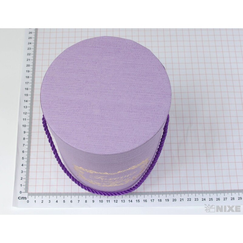 KVĚTINOVÝ BOX pr. 13x18cm*FIALOVÁ