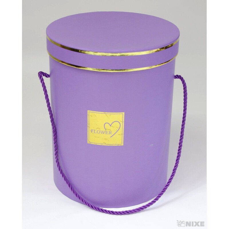 KVĚTINOVÝ BOX 3ks pr. 17x23cm 15x21 14x18*FIALOVÁ