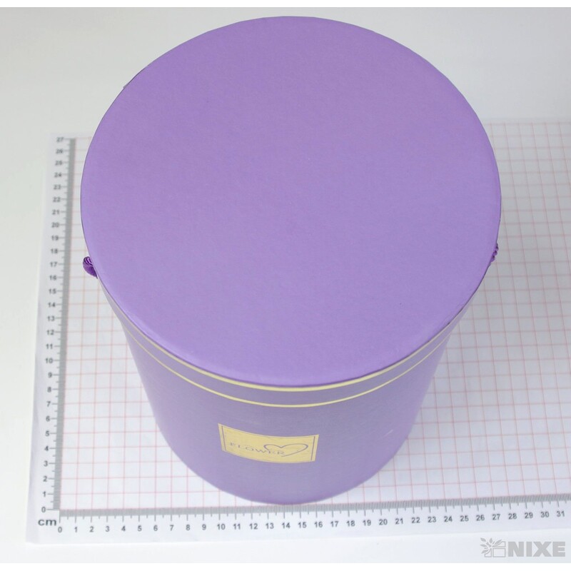 KVĚTINOVÝ BOX 3ks pr. 17x23cm 15x21 14x18*FIALOVÁ