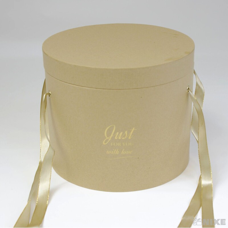 KVĚTINOVÝ BOX 3ks pr. 23x18 18x16 18x15*ZLATÁ