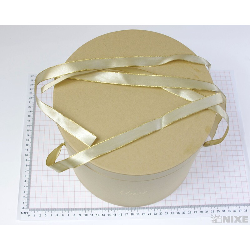 KVĚTINOVÝ BOX 3ks pr. 23x18 18x16 18x15*ZLATÁ