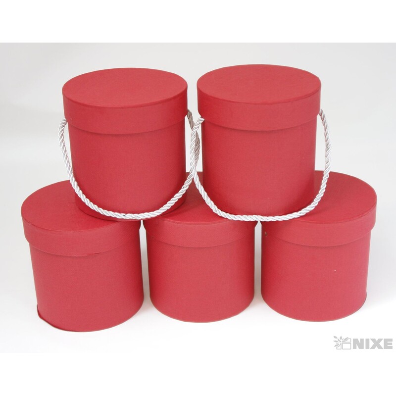 KVĚTINOVÝ BOX 5ks pr. 12x12cm*MIX BAREV