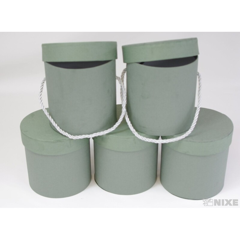 KVĚTINOVÝ BOX 5ks pr. 12x12cm*MIX BAREV