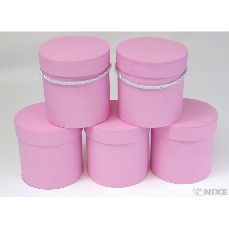 KVĚTINOVÝ BOX 5ks pr. 12x12cm*MIX BAREV