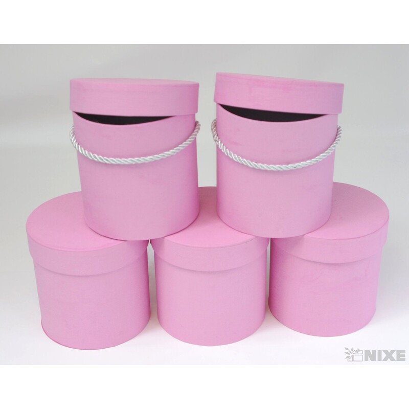 KVĚTINOVÝ BOX 5ks pr. 12x12cm*MIX BAREV