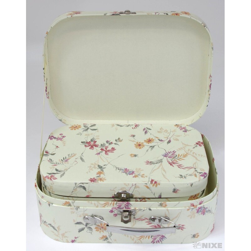 KUFŘÍK 3ks  27x19x8cm 24x17x6cm 22x14x5cm*MIX BAREV