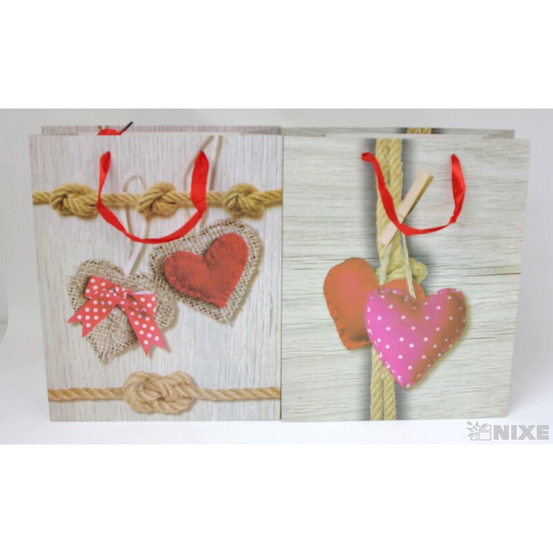 TAŠKA LUX SERDUSZKA MIX 26x32x10cm*