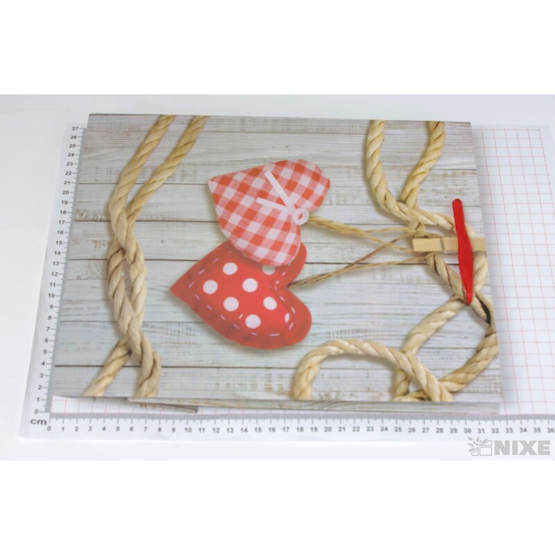 TAŠKA LUX SERDUSZKA MIX 26x32x10cm*