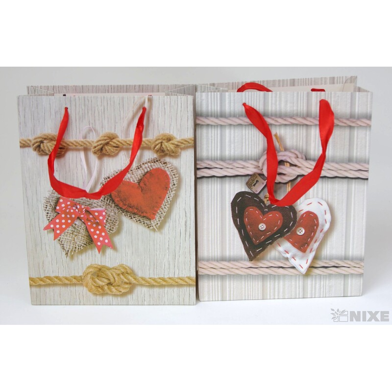 TAŠKA LUX SERDUSZKA MIX 18x24x8,5cm*